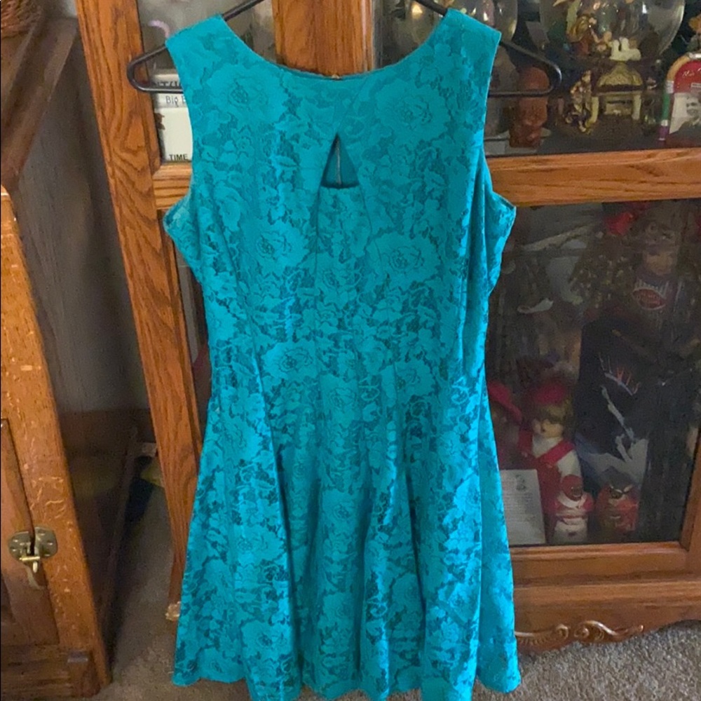 Green dress